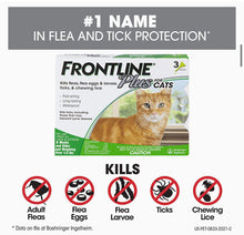 Load image into Gallery viewer, Frontline Plus For Cats