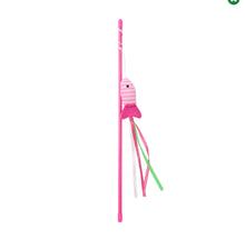 Load image into Gallery viewer, Multi-tail Cat Teaser Wand