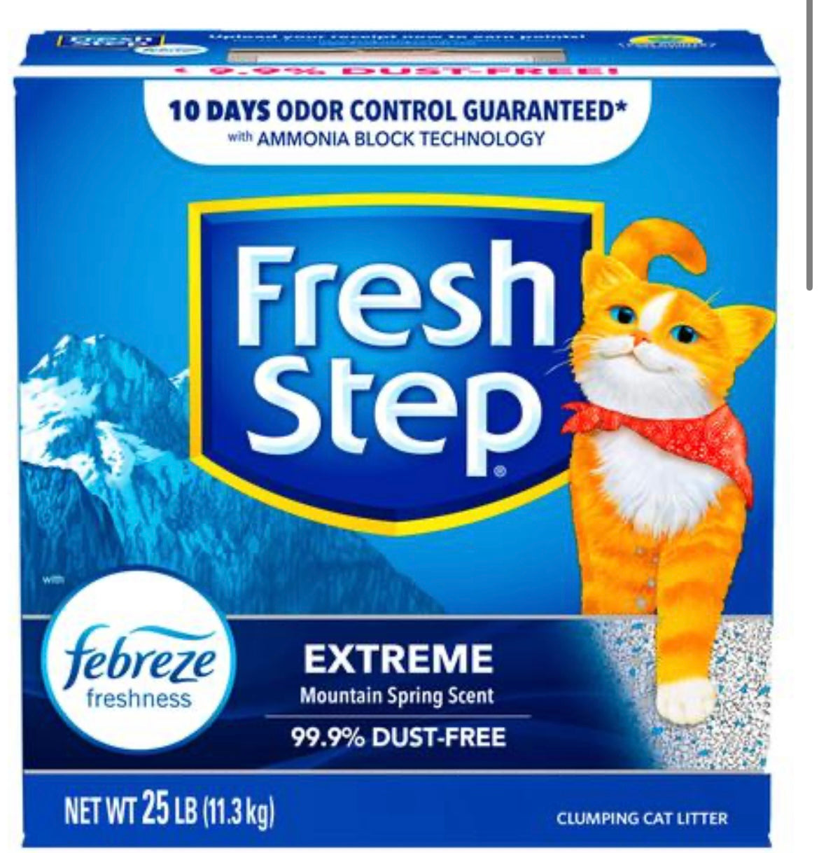 Fresh Step Odour Shield Clumping Litter Kitty kornertt