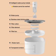 Load image into Gallery viewer, Motion Sensor Pet Water Fountain