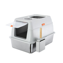 Load image into Gallery viewer, Stainless steel litter box