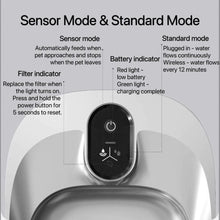 Load image into Gallery viewer, Motion Sensor Pet Water Fountain