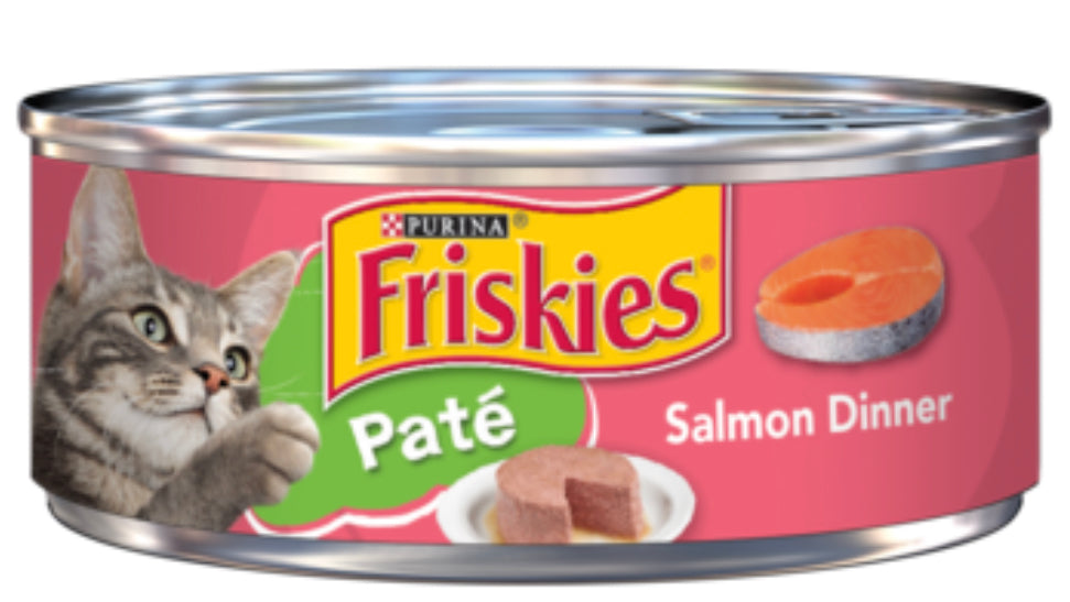 Friskies Pate Salmon Dinner Kitty kornertt