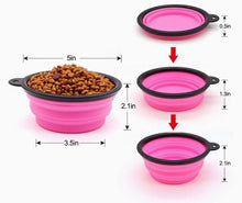 Load image into Gallery viewer, Travel Pet Bowl