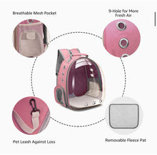 Load image into Gallery viewer, Pet Backpack Carrier