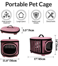Load image into Gallery viewer, Collapsible Travel Pet Carrier