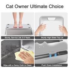 Load image into Gallery viewer, XL Stainless Steel Litter Box
