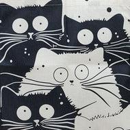 Black and White Cats Tote