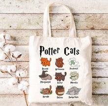 Load image into Gallery viewer, Harry Potter Tote Bags
