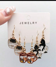 Load image into Gallery viewer, Hanging Coffee Earring
