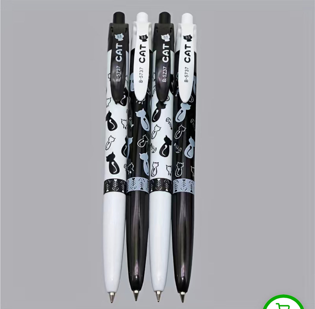Cat themed pens