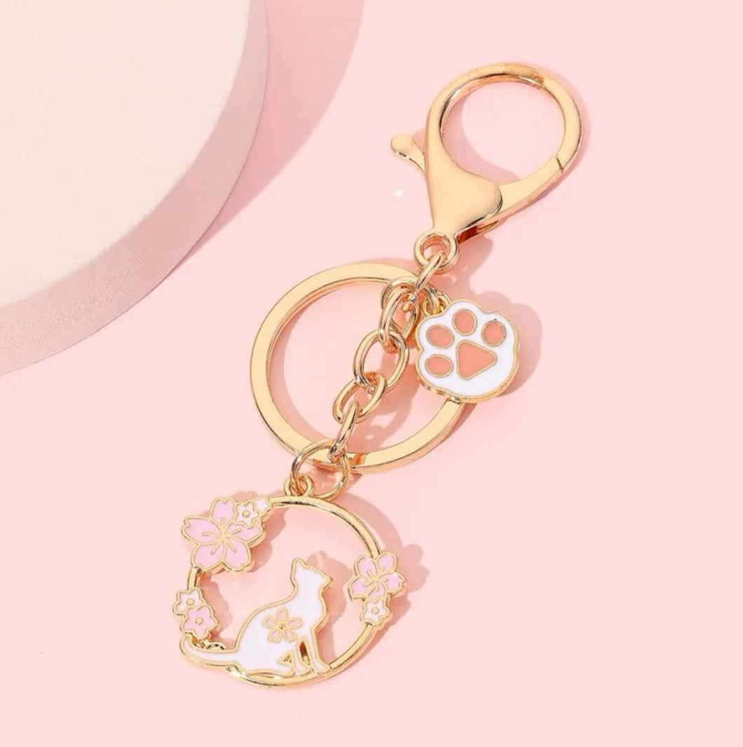 Keychain (Cat & Paw)