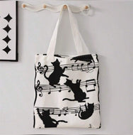 Musical Cat Tote