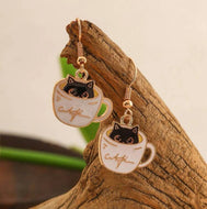 Hanging Coffee Earring