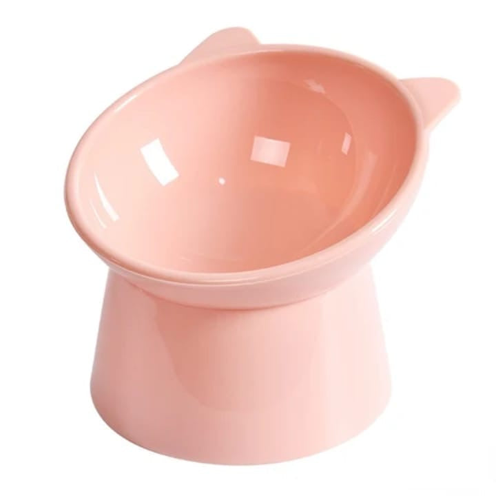 Elevated Pet Bowl - Bear Shaped