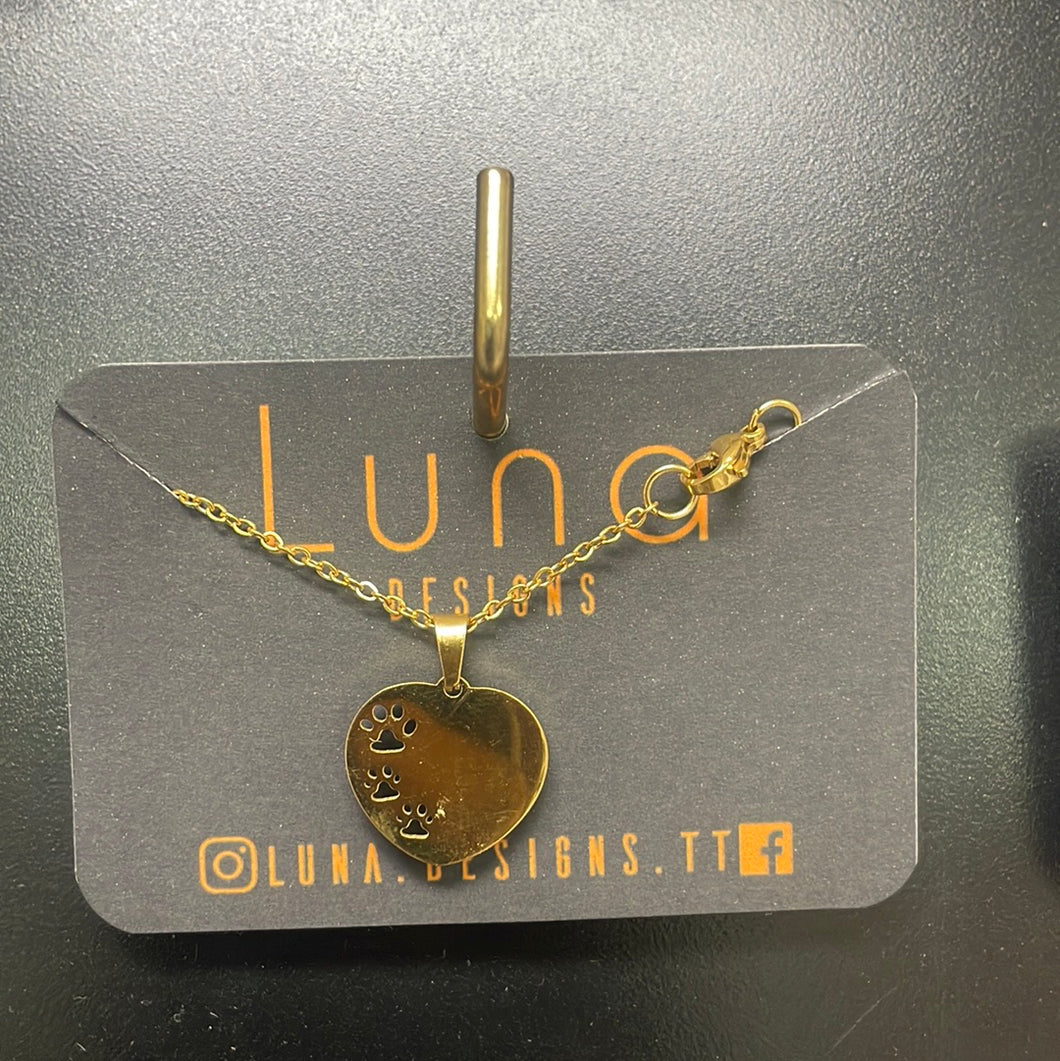 Luna Paw Necklace