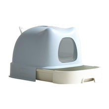 Load image into Gallery viewer, Covered Litter Box with Pull Out Tray
