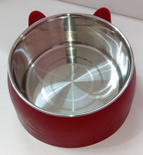 Load image into Gallery viewer, Shiek Stainless Steel Cat Bowl
