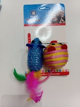 Load image into Gallery viewer, 2 Mice with Long Tails
