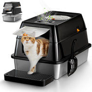 Stainless steel litter box