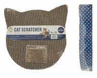 Cat Shaped Cardboard Scratcher