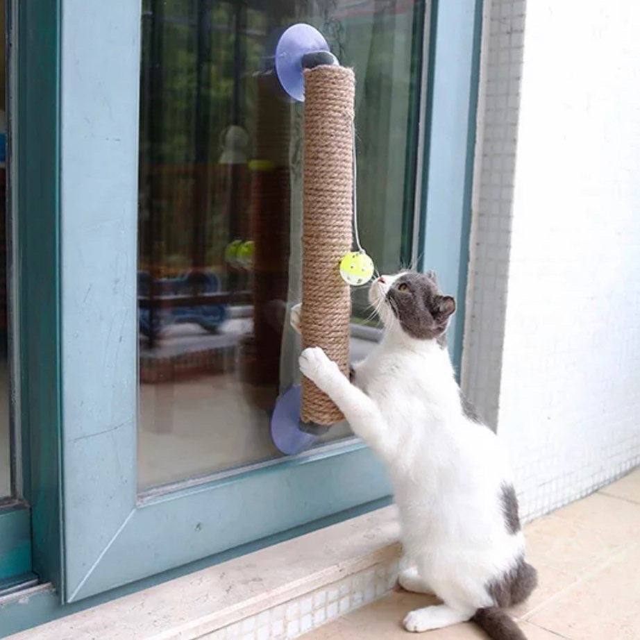 Cat Scratching Pole With Suction