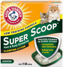 Load image into Gallery viewer, Arm &amp; Hammer Super scoop Cat Litter
