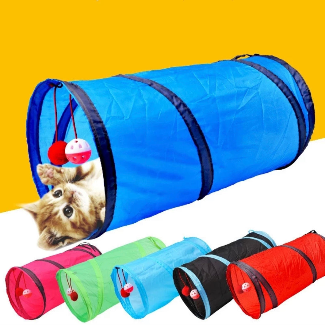 Collapsible cat tunnel (19”)