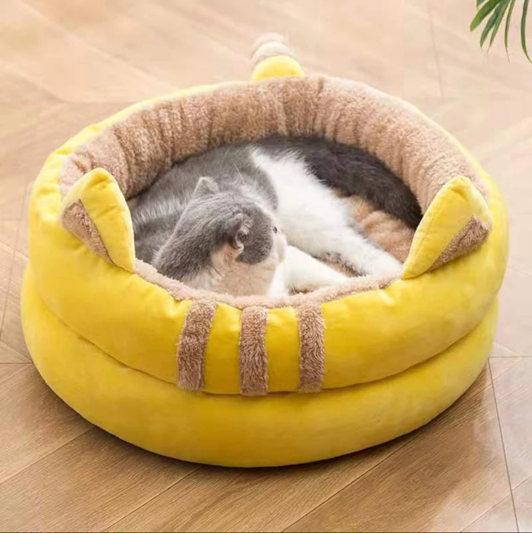 Pet bed- yellow
